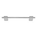 Atlas Homewares [296-BRN] Die Cast Zinc Cabinet Pull Handle - Element Series - Oversized - Brushed Nickel Finish - 6 5/16&quot; C/C - 8 3/16&quot; L