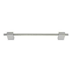 Atlas Homewares [297-BRN] Die Cast Zinc Cabinet Pull Handle - Element Series - Oversized - Brushed Nickel Finish - 7 9/16&quot; C/C - 9 7/16&quot; L