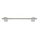 Atlas Homewares [297-BRN] Die Cast Zinc Cabinet Pull Handle - Element Series - Oversized - Brushed Nickel Finish - 7 9/16" C/C - 9 7/16" L