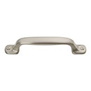 Atlas Homewares [A868-BN] Die Cast Zinc Cabinet Pull Handle - Ergo Series - Standard Size - Brushed Nickel Finish - 3 3/4" C/C - 5 1/2" L