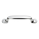 Atlas Homewares [A868-CH] Die Cast Zinc Cabinet Pull Handle - Ergo Series - Standard Size - Polished Chrome Finish - 3 3/4" C/C - 5 1/2" L