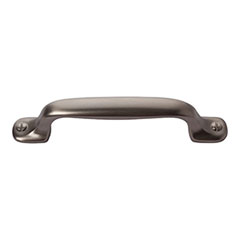 Atlas Homewares [A868-SL] Die Cast Zinc Cabinet Pull Handle - Ergo Series - Standard Size - Slate Finish - 3 3/4&quot; C/C - 5 1/2&quot; L