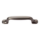 Atlas Homewares [A868-SL] Die Cast Zinc Cabinet Pull Handle - Ergo Series - Standard Size - Slate Finish - 3 3/4" C/C - 5 1/2" L