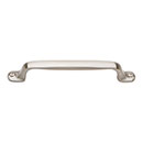 Atlas Homewares [A870-BN] Die Cast Zinc Cabinet Pull Handle - Ergo Series - Oversized - Brushed Nickel Finish - 5 1/16&quot; C/C - 6 3/4&quot; L