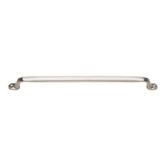 Atlas Homewares [A871-BN] Die Cast Zinc Cabinet Pull Handle - Ergo Series - Oversized - Brushed Nickel Finish - 11 1/16&quot; C/C - 13&quot; L