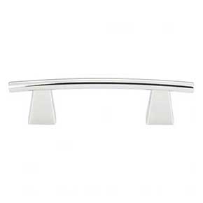 Atlas Homewares [306-CH] Die Cast Zinc Cabinet Pull Handle - Fulcrum Series - Standard Size - Polished Chrome Finish - 3 3/4" C/C - 4 11/16" L