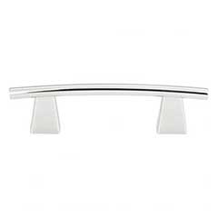 Atlas Homewares [306-CH] Die Cast Zinc Cabinet Pull Handle - Fulcrum Series - Standard Size - Polished Chrome Finish - 3 3/4" C/C - 4 11/16" L