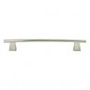 Atlas Homewares [308-BRN] Die Cast Zinc Cabinet Pull Handle - Fulcrum Series - Oversized - Brushed Nickel Finish - 6 5/16" C/C - 8" L