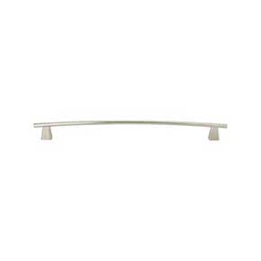Atlas Homewares [336-BRN] Die Cast Zinc Cabinet Pull Handle - Fulcrum Series - Oversized - Brushed Nickel Finish - 11 5/16" C/C - 13" L
