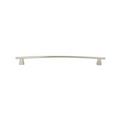 Atlas Homewares [336-BRN] Die Cast Zinc Cabinet Pull Handle - Fulcrum Series - Oversized - Brushed Nickel Finish - 11 5/16&quot; C/C - 13&quot; L