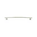 Atlas Homewares [336-BRN] Die Cast Zinc Cabinet Pull Handle - Fulcrum Series - Oversized - Brushed Nickel Finish - 11 5/16&quot; C/C - 13&quot; L