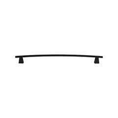 Atlas Homewares [336-BL] Die Cast Zinc Cabinet Pull Handle - Fulcrum Series - Oversized - Matte Black Finish - 11 5/16&quot; C/C - 13&quot; L