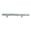 Atlas Homewares [2231-CH] Die Cast Zinc Cabinet Pull Handle - Bamboo Series - Standard Size - Polished Chrome Finish - 3&quot; C/C - 5 1/4&quot; L