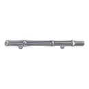 Atlas Homewares [2231-NO] Die Cast Zinc Cabinet Pull Handle - Bamboo Series - Standard Size - Pewter Finish - 3" C/C - 5 1/4" L