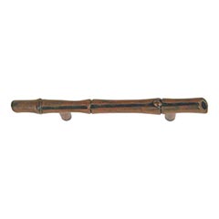 Atlas Homewares [2231-R] Die Cast Zinc Cabinet Pull Handle - Bamboo Series - Standard Size - Rust Finish - 3&quot; C/C - 5 1/4&quot; L