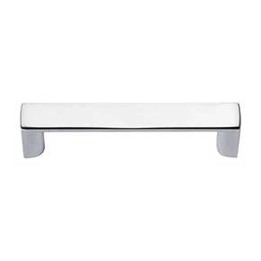 Atlas Homewares [402-CH] Die Cast Zinc Cabinet Pull Handle - Tableau Series - Standard Size - Polished Chrome Finish - 2 1/2" C/C - 2 13/16" L