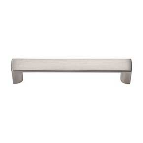 Atlas Homewares [403-BN] Die Cast Zinc Cabinet Pull Handle - Tableau Series - Standard Size - Brushed Nickel Finish - 3" C/C - 3 5/16" L