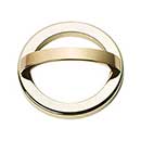 Atlas Homewares [406-FG] Die Cast Zinc Cabinet Pull Handle - Tableau Series - Standard Size - French Gold Finish - 2 1/2&quot; C/C - 2 15/16&quot; Dia.