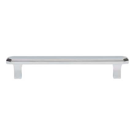 Atlas Homewares [A6072-CH] Die Cast Zinc Cabinet Pull Handle - Fielding Series - Oversized - Polished Chrome Finish - 5 1/16" C/C - 6 1/4" L