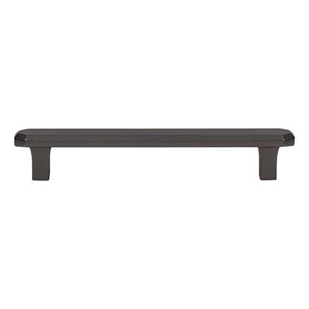 Atlas Homewares [A6072-SL] Die Cast Zinc Cabinet Pull Handle - Fielding Series - Oversized - Slate Finish - 5 1/16" C/C - 6 1/4" L