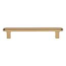 Atlas Homewares [A6072-WB] Die Cast Zinc Cabinet Pull Handle - Fielding Series - Oversized - Warm Brass Finish - 5 1/16" C/C - 6 1/4" L