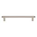 Atlas Homewares [A6073-BRN] Die Cast Zinc Cabinet Pull Handle - Fielding Series - Oversized - Brushed Nickel Finish - 6 5/16" C/C - 7 1/2" L