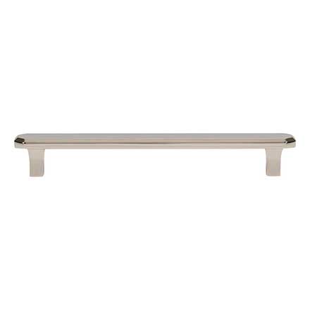 Atlas Homewares [A6073-PN] Die Cast Zinc Cabinet Pull Handle - Fielding Series - Oversized - Polished Nickel Finish - 6 5/16" C/C - 7 1/2" L