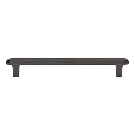 Atlas Homewares [A6073-SL] Die Cast Zinc Cabinet Pull Handle - Fielding Series - Oversized - Slate Finish - 6 5/16" C/C - 7 1/2" L