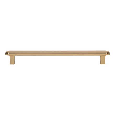 Atlas Homewares [A6074-WB] Die Cast Zinc Cabinet Pull Handle - Fielding Series - Oversized - Warm Brass Finish - 7 9/16" C/C - 8 3/4" L