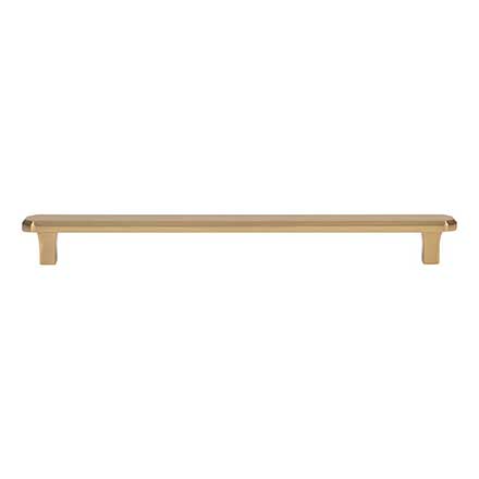 Atlas Homewares [A6075-WB] Die Cast Zinc Cabinet Pull Handle - Fielding Series - Oversized - Warm Brass Finish - 8 13/16" C/C - 10" L