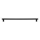 Atlas Homewares [A6076-BL] Die Cast Zinc Cabinet Pull Handle - Fielding Series - Oversized - Matte Black Finish - 12" C/C - 13 3/16" L