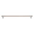 Atlas Homewares [A6076-PN] Die Cast Zinc Cabinet Pull Handle - Fielding Series - Oversized - Polished Nickel Finish - 12" C/C - 13 3/16" L
