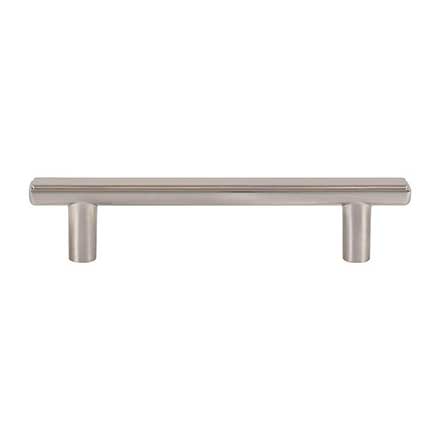 Atlas Homewares [A6032-BRN] Die Cast Zinc Cabinet Pull Handle - Finderne Series - Standard Size - Brushed Nickel Finish - 3 3/4" C/C -  5 1/4" L