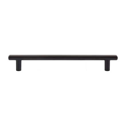 Atlas Homewares [A6034-BL] Die Cast Zinc Cabinet Pull Handle - Finderne Series - Oversized - Matte Black Finish - 6 5/16" C/C -  7 3/16" L