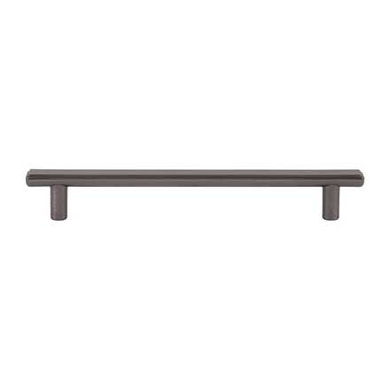 Atlas Homewares [A6034-SL] Die Cast Zinc Cabinet Pull Handle - Finderne Series - Oversized - Slate Finish - 6 5/16" C/C -  7 3/16" L