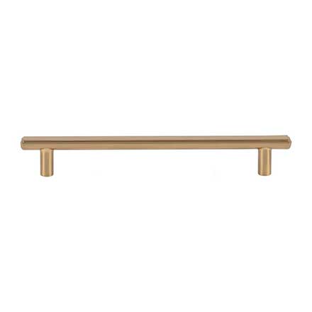 Atlas Homewares [A6034-WB] Die Cast Zinc Cabinet Pull Handle - Finderne Series - Oversized - Warm Brass Finish - 6 5/16" C/C -  7 3/16" L