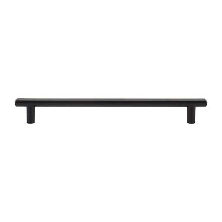 Atlas Homewares [A6035-BL] Die Cast Zinc Cabinet Pull Handle - Finderne Series - Oversized - Matte Black Finish - 7 9/16" C/C - 9 1/16" L