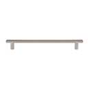 Atlas Homewares [A6035-BRN] Die Cast Zinc Cabinet Pull Handle - Finderne Series - Oversized - Brushed Nickel Finish - 7 9/16" C/C - 9 1/16" L
