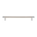 Atlas Homewares [A6035-PN] Die Cast Zinc Cabinet Pull Handle - Finderne Series - Oversized - Polished Nickel Finish - 7 9/16" C/C - 9 1/16" L