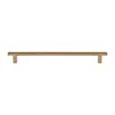Atlas Homewares [A6036-WB] Die Cast Zinc Cabinet Pull Handle - Finderne Series - Oversized - Warm Brass Finish - 8 13/16" C/C - 10 5/16" L