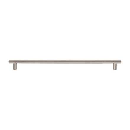 Atlas Homewares [A6037-BRN] Die Cast Zinc Cabinet Pull Handle - Finderne Series - Oversized - Brushed Nickel Finish - 12" C/C - 13 1/2" L