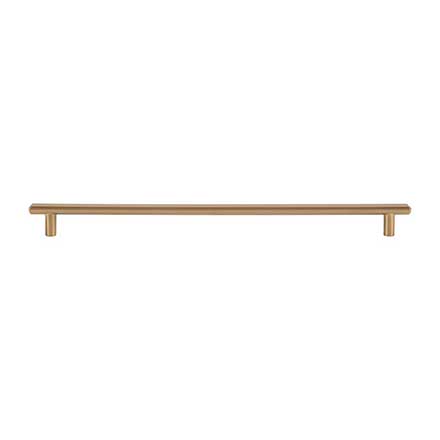 Atlas Homewares [A6037-WB] Die Cast Zinc Cabinet Pull Handle - Finderne Series - Oversized - Warm Brass Finish - 12" C/C - 13 1/2" L