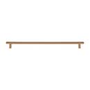 Atlas Homewares [A6037-WB] Die Cast Zinc Cabinet Pull Handle - Finderne Series - Oversized - Warm Brass Finish - 12" C/C - 13 1/2" L