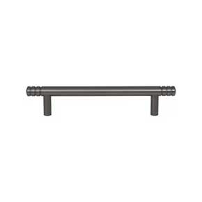 Atlas Homewares [A953-SL] Die Cast Zinc Cabinet Pull Handle - Griffith Series - Oversized - Slate Finish - 5 1/16" C/C - 7" L