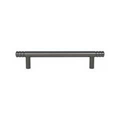 Atlas Homewares [A953-SL] Die Cast Zinc Cabinet Pull Handle - Griffith Series - Oversized - Slate Finish - 5 1/16&quot; C/C -  7&quot; L