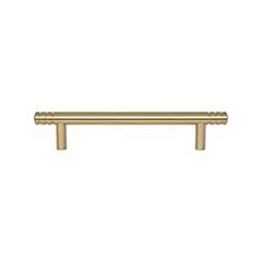 Atlas Homewares [A953-WB] Die Cast Zinc Cabinet Pull Handle - Griffith Series - Oversized - Warm Brass Finish - 5 1/16&quot; C/C -  7&quot; L