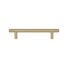 Atlas Homewares [A953-WB] Die Cast Zinc Cabinet Pull Handle - Griffith Series - Oversized - Warm Brass Finish - 5 1/16&quot; C/C -  7&quot; L