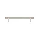 Atlas Homewares [A954-BRN] Die Cast Zinc Cabinet Pull Handle - Griffith Series - Oversized - Brushed Nickel Finish - 6 5/16" C/C -  8 5/16" L