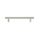 Atlas Homewares [A954-BRN] Die Cast Zinc Cabinet Pull Handle - Griffith Series - Oversized - Brushed Nickel Finish - 6 5/16&quot; C/C -  8 5/16&quot; L