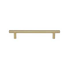 Atlas Homewares [A954-WB] Die Cast Zinc Cabinet Pull Handle - Griffith Series - Oversized - Warm Brass Finish - 6 5/16&quot; C/C -  8 5/16&quot; L